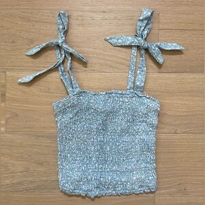 Abercrombie & Fitch Tie-Strap Cinch tank